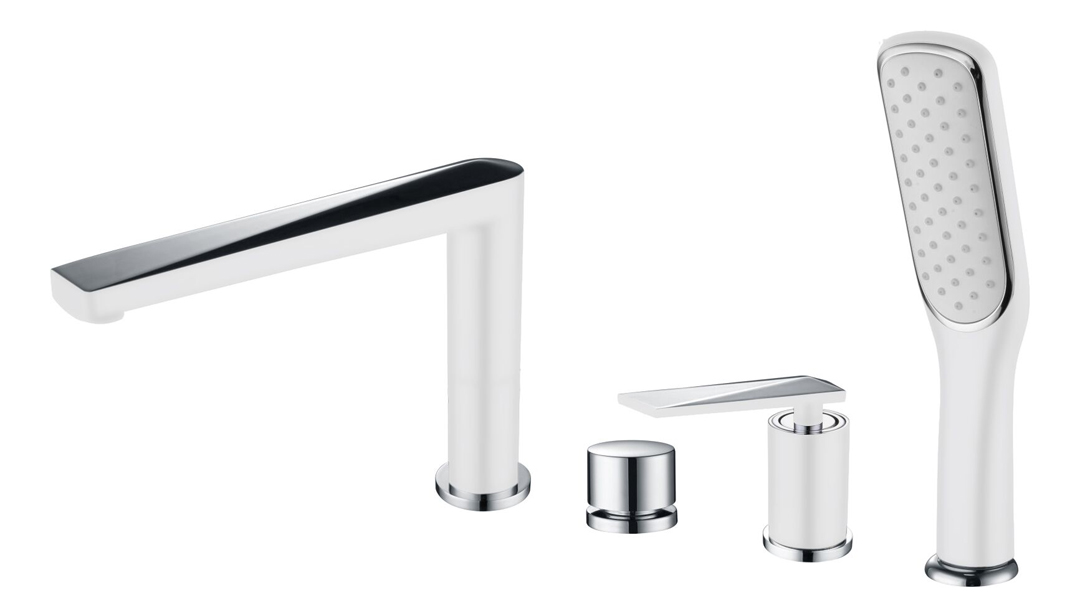 Смеситель на борт ванны Boheme Venturo 370-W