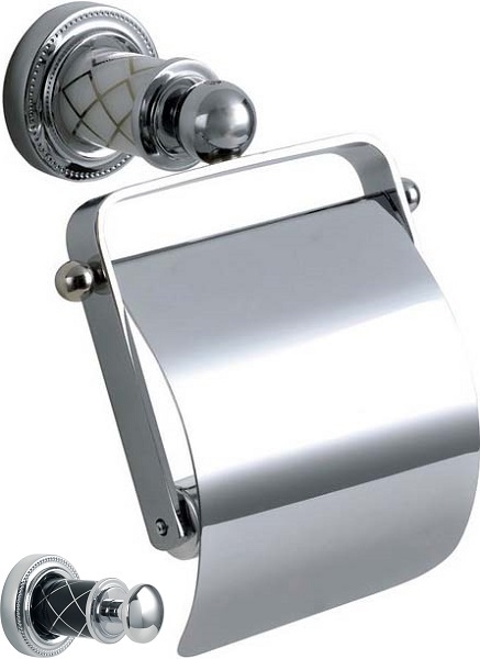 Держатель туалетной бумаги Boheme Murano 10901-B-CR