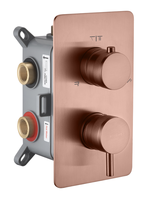 Встраиваемый смеситель Boheme Cell 135-3-CB на 3 источника