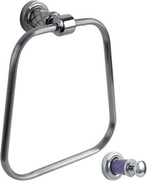 Держатель полотенец Boheme Murano 10905-V-CR