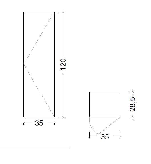 Пенал 35 см ArmadiArt Capolda 849-120-WW