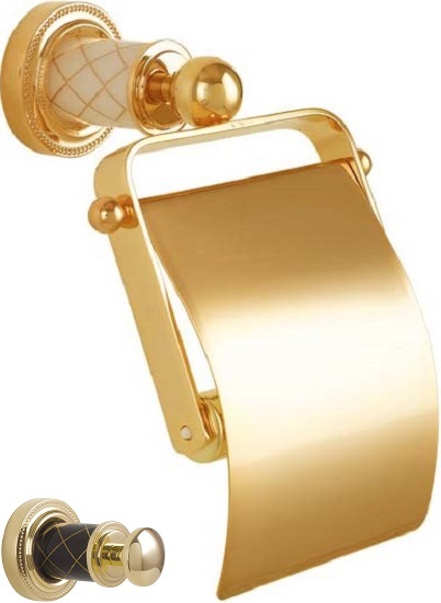 Держатель туалетной бумаги Boheme Murano 10901-CH-G