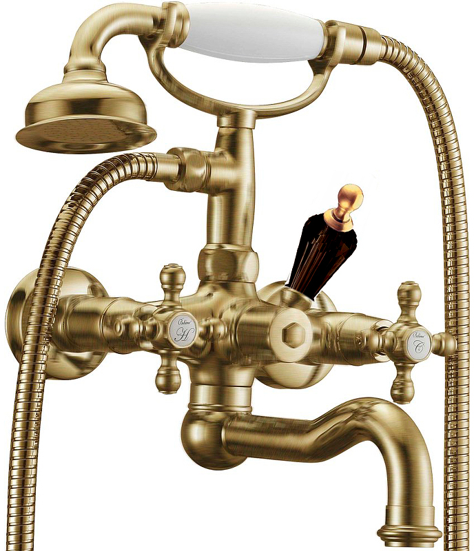 Смеситель для ванны Boheme Medici Presente 313-BSW