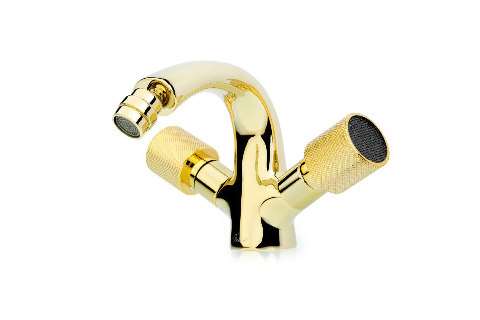 Смеситель для биде Boheme Royal Cristal 296-Royal/CRST black