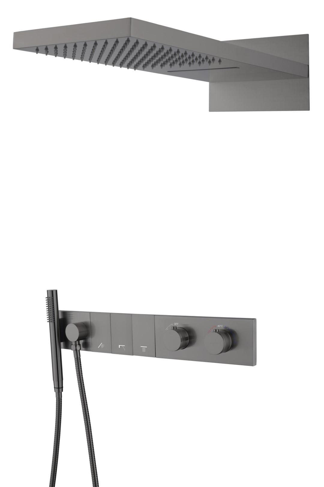 Встраиваемая душевая система Boheme Zodiac 133-GM