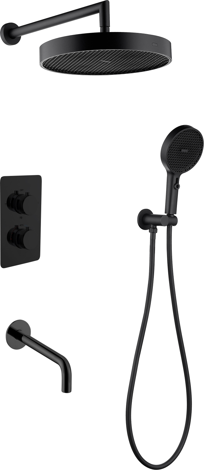 Комплект для душа Boheme Cell 427-B/134-3-B/625-B