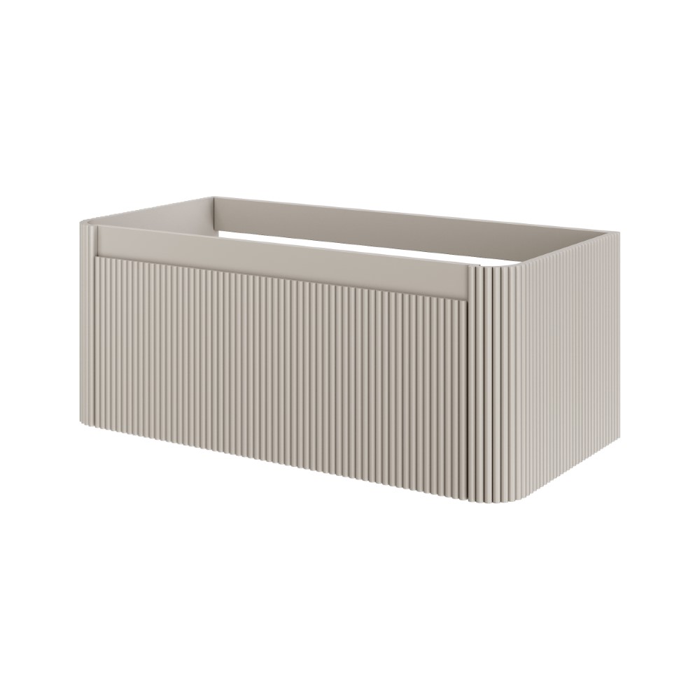 Тумба без раковины VOI рифл. 100см CASHMERE 782-100-R-C