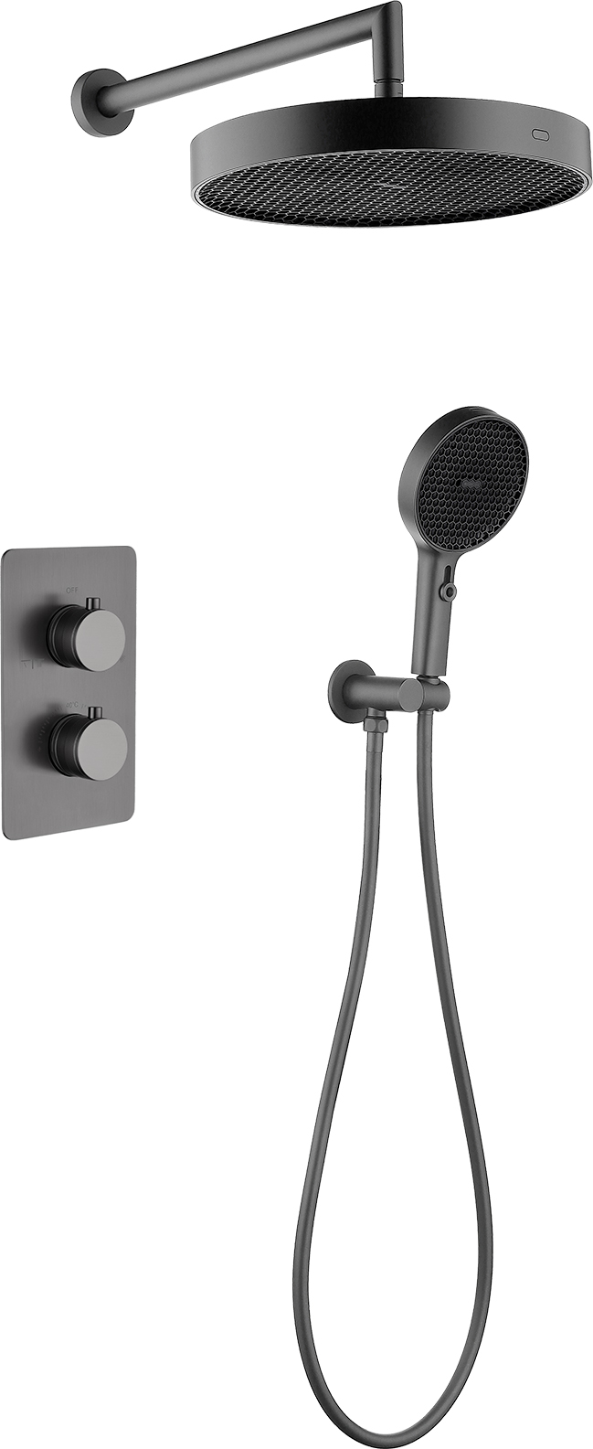 Комплект для душа Boheme Cell 427-GM/134-2-GM