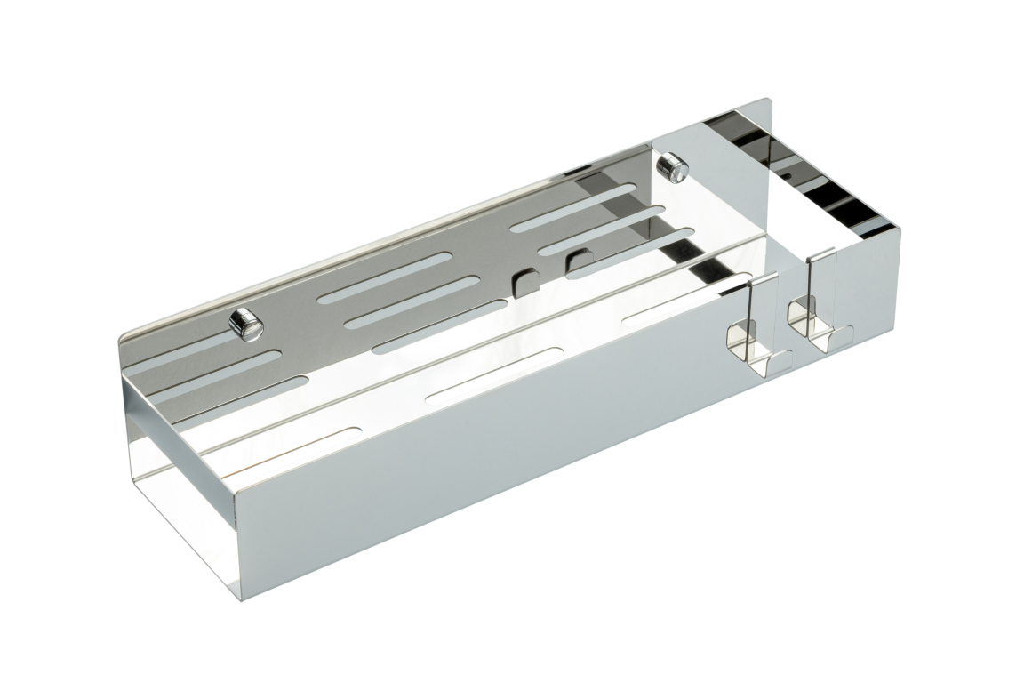 Полка с 2 крючками Boheme Q 10965-CR