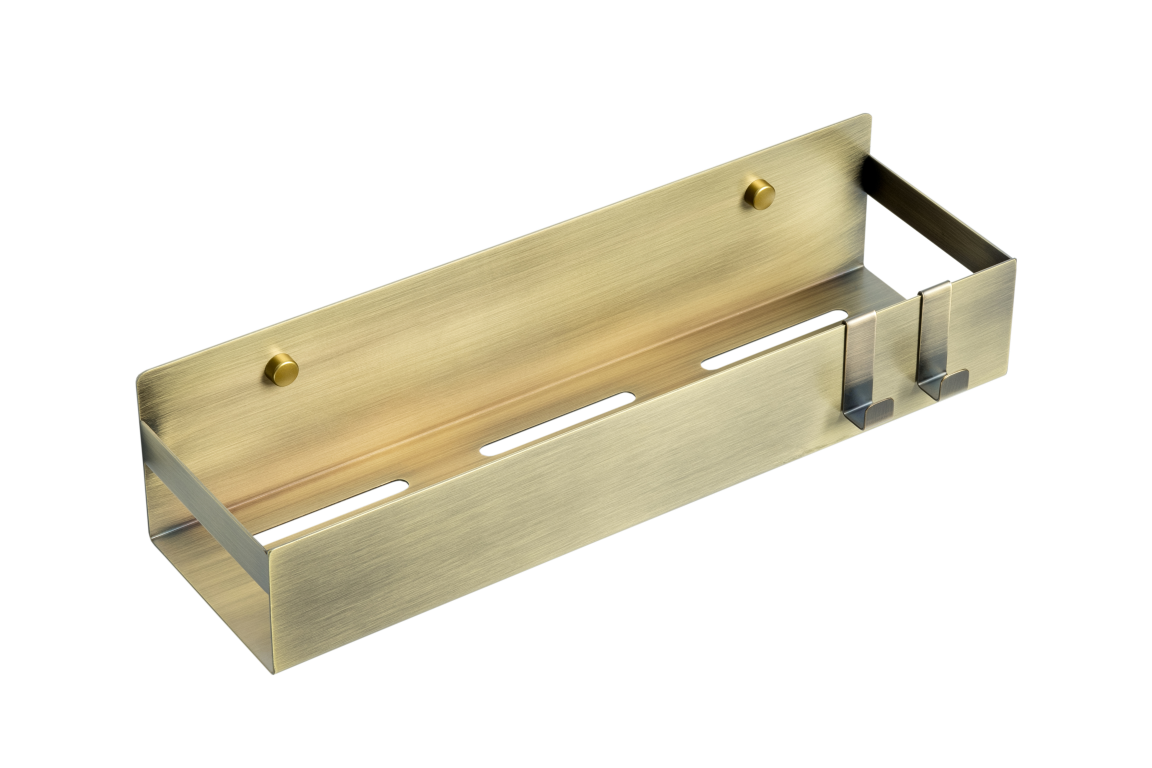 Полка с 2 крючками Boheme Q 10965-BR