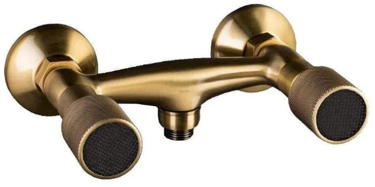 Смеситель для душа Boheme Royal Cristal 314-Royal/CRST black