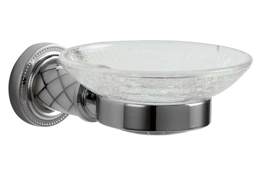 Мыльница Boheme Murano 10903-W-CR
