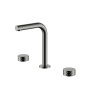 Смеситель на столешницу STICK DIAMOND на 3 отв. Shine Gun Metal 152-SGM.1