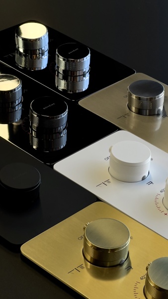 Встраиваемый термостат Boheme Cell 134-2-MG на 2 источника