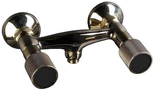 Смеситель для душа Boheme Royal Cristal 294-Royal/CRST black