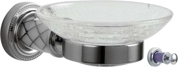 Мыльница Boheme Murano 10903-V-CR