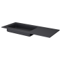 QUATRO 120 раковина-моноблок ANTHRACITE (асимметричная) 793-120-A-A