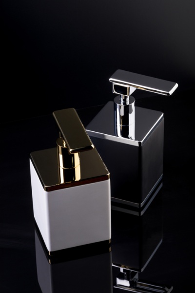 Стакан для ватных дисков Boheme Q 10964-B-G