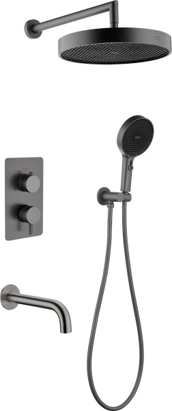 Комплект для душа Boheme Cell 427-GM/135-3-GM/625-GM