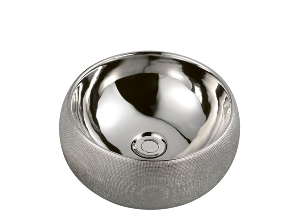 Раковина накладная Ø39 см ArmadiArt Vallessi 863