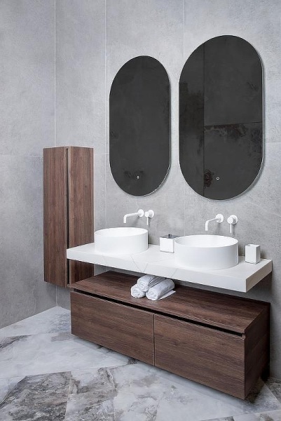 Раковина накладная Ø41,5 см ArmadiArt Sole Corian 819-W