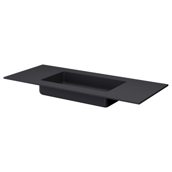 QUATRO 120 раковина-моноблок ANTHRACITE (по центру) 793-120-A