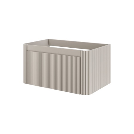 Тумба без раковины VOI рифл. 80см CASHMERE 782-080-R-C