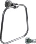 Держатель полотенец Boheme Murano 10905-GR-CR