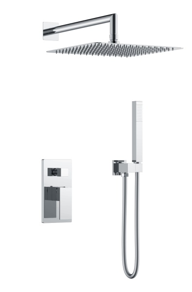 Встраиваемая душевая система Boheme Qubic 474-3-CR