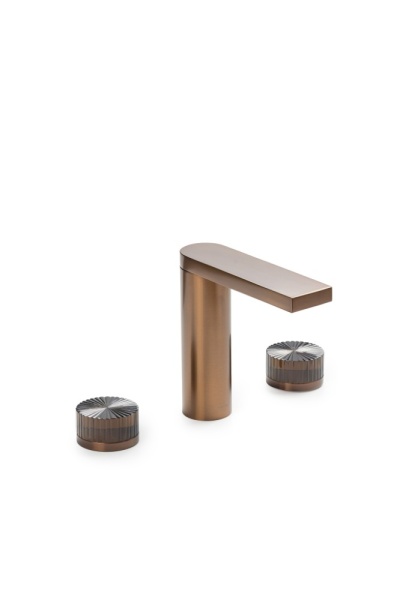 Смеситель из стены STELLA на 3 отв. BRUSHED BRONZE STELLA BROWN 151-BRB-ST-BROWN