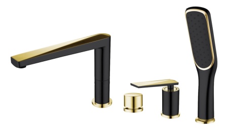 Смеситель на борт ванны Boheme Venturo 380-B