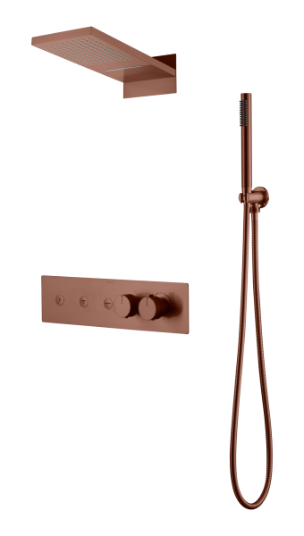 Встраиваемая душевая система Boheme Fusion 131-BRB