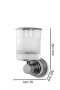 Стакан для зубных щеток Boheme Aura 10244-CR