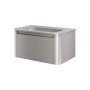 Тумба с раковиной VOI 80CM STONEFINISH STONEGREY (Комплект)