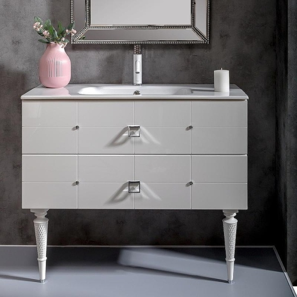 Тумба под раковину 80 см ArmadiArt Vallessi Avantgarde Piazza 841-080-WCR