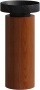 Раковина Ø40 см на пьедестале ArmadiArt Sole Corian 801-NM+801-Base-Rwood