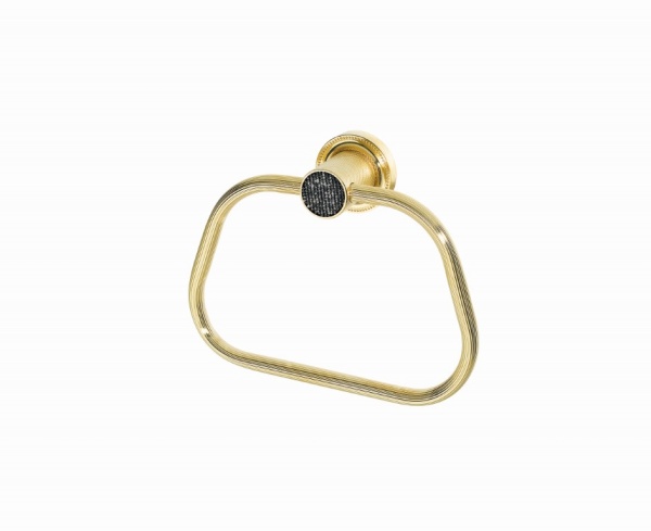 Держатель полотенец Boheme Royal Cristal 10925-G-B