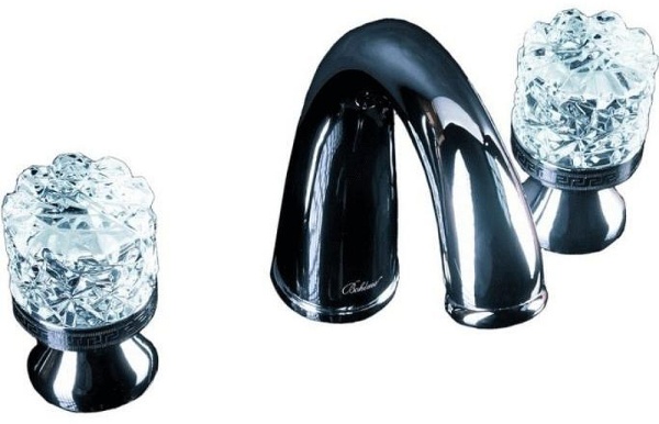 Смеситель для раковины Boheme Crystal 277-CRST/2