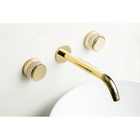 Смеситель для раковины Boheme Aura 152/2-G