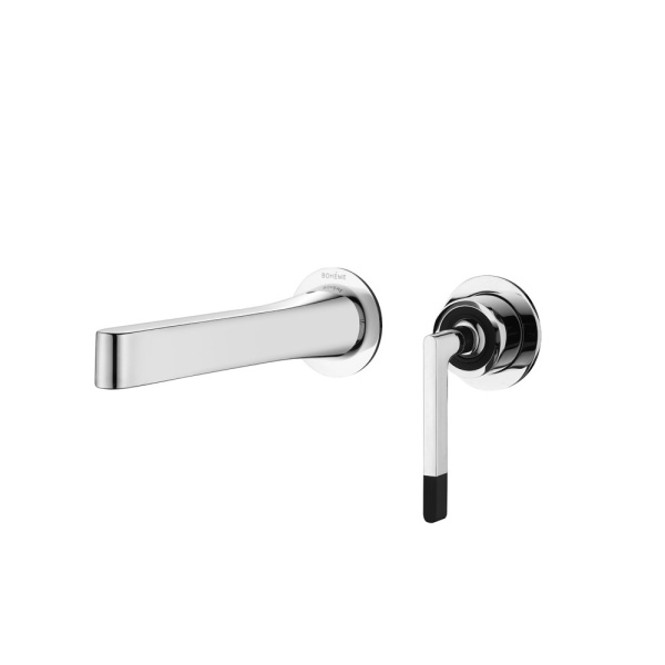 Смеситель Boheme Duo для раковины из стены, 2х-позиционный 165-CR