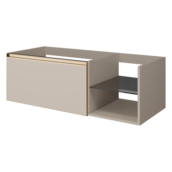 Тумба под раковину 120 см ArmadiArt Quatro 6 790-M6-120-D-MG