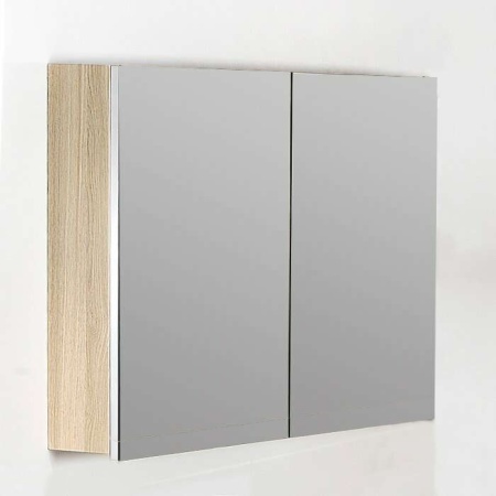 Зеркальный шкаф без подстветки 100 см ArmadiArt Vallessi 546-L