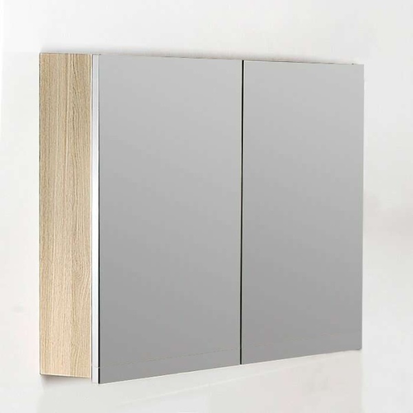 Зеркальный шкаф без подстветки 100 см ArmadiArt Vallessi 546-L