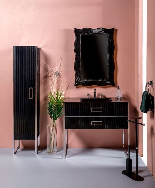 Тумба под раковину 80 см ArmadiArt Monaco 866-080-BCR