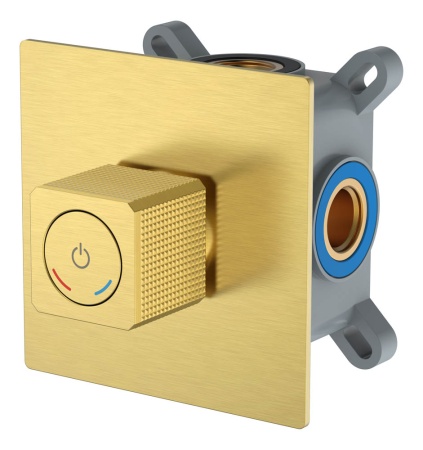 Смеситель автоматический встроенный QUAD Matt Gold 154-5-MG