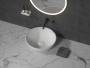 Раковина накладная Ø35 см ArmadiArt Corian Slim 879-35