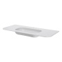 Раковина моноблок VOI 120см MATT WHITE 1отв. 786-120-MW