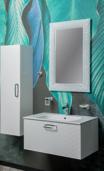 Тумба под раковину 80 см ArmadiArt Vallessi Avantgarde Linea 842-080-WCR