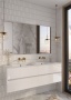 Тумба под раковину 140 см ArmadiArt Vallessi 837-140-W