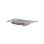 Раковина моноблок VOI 80см STONE FINISH STONE GREY 786-080-SF-SG без отв.